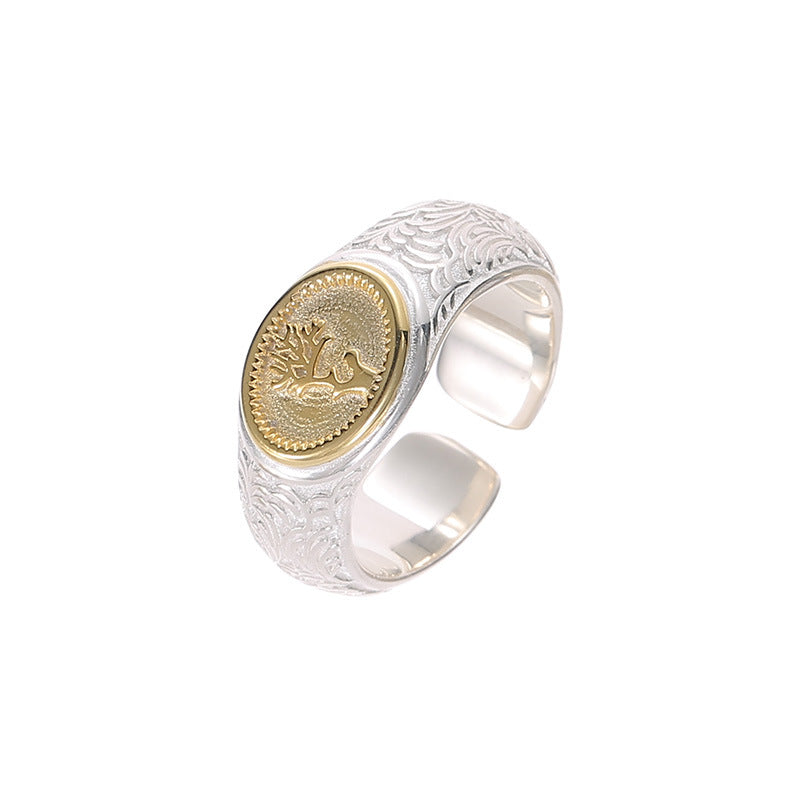 Bague Arbre de Vie – Lien Sacré, Argent 925