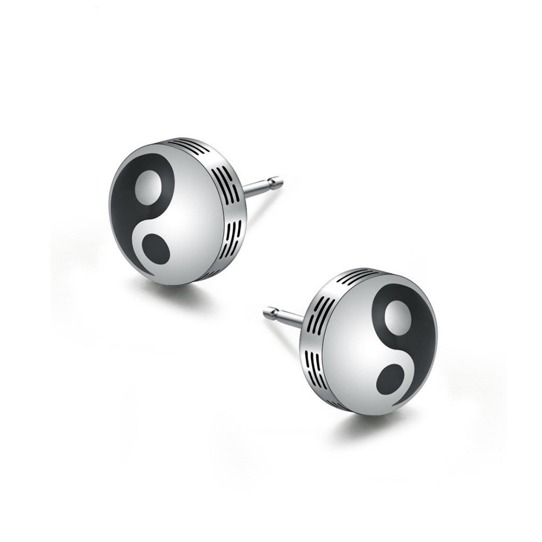Men's Yin Yang Earring – Inner Serenity