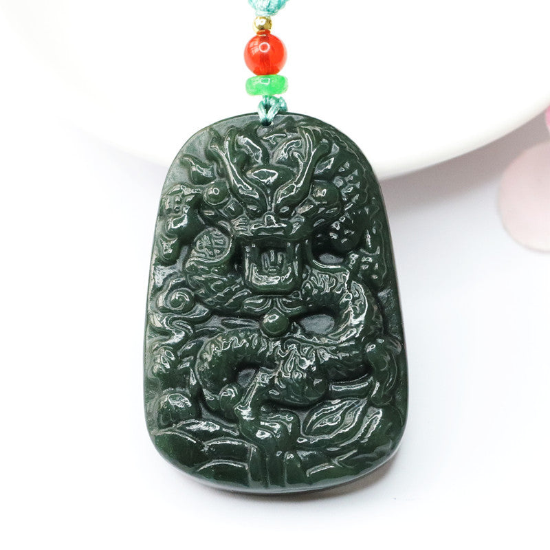 Collier Homme Jade Néphrite – Puissance Silencieuse