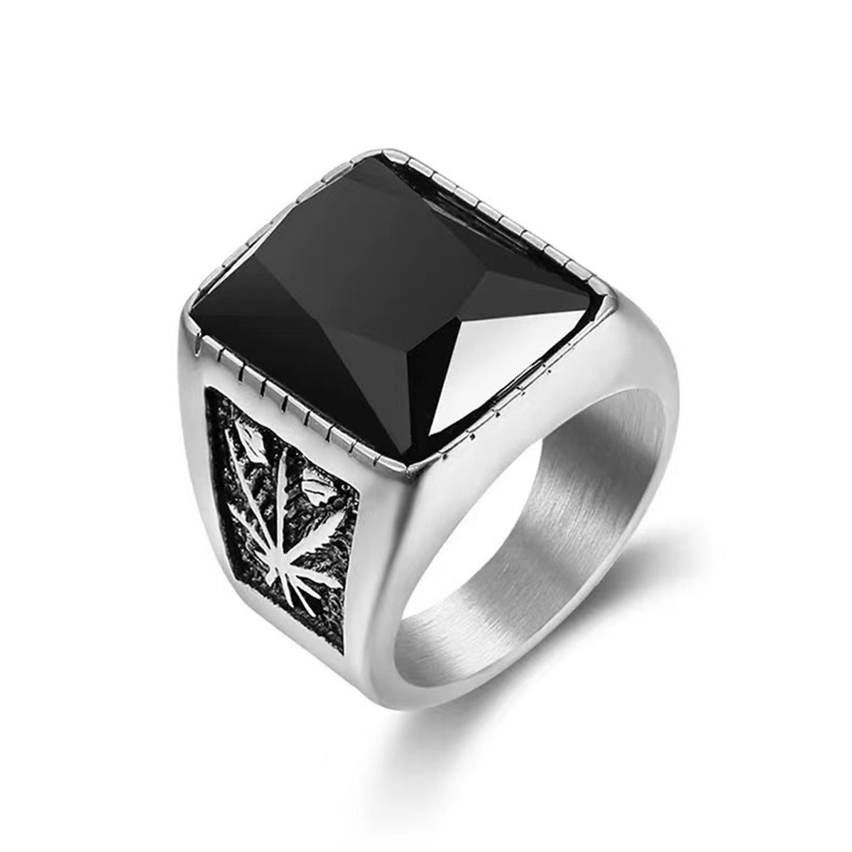 Bague Homme Onyx – Liberté