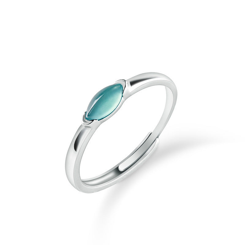 Bague Jadeïte – Harmonie de Jade, Argent