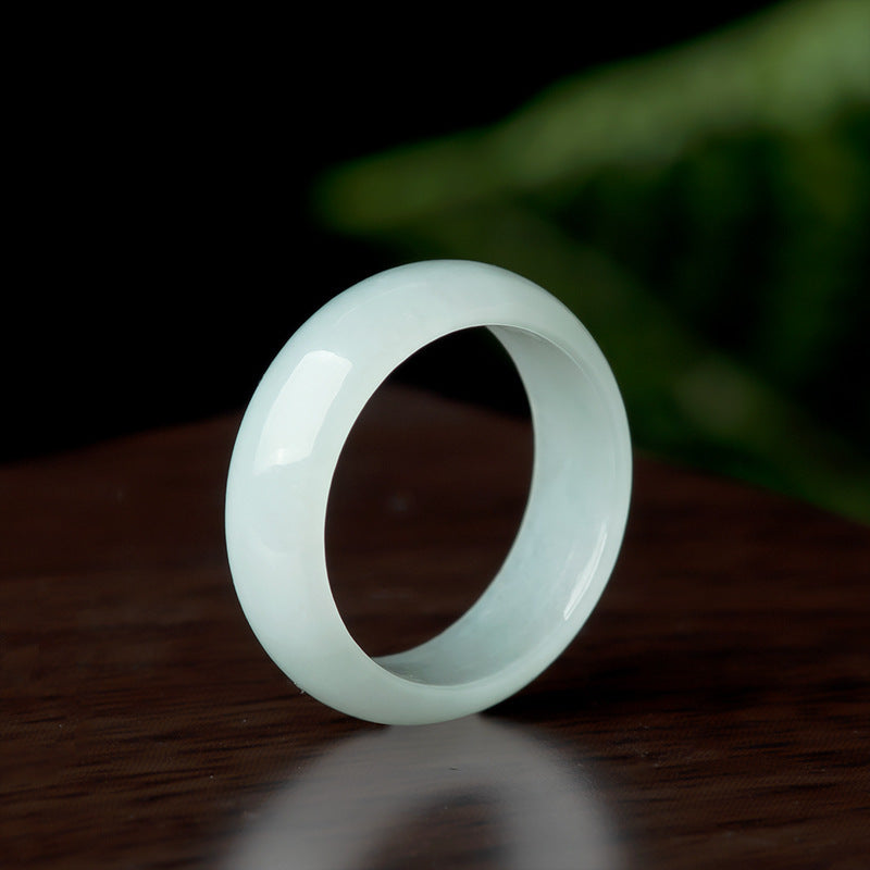 Bague Jadeïte – Voile de Brume