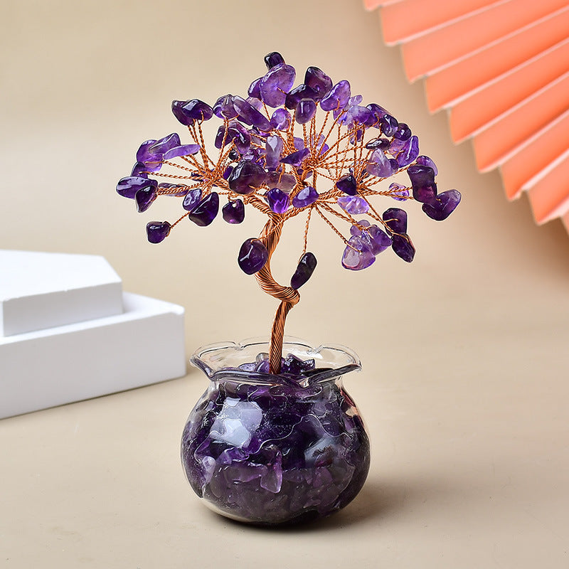 Arbre de Vie Améthyste – Arbre des Âmes