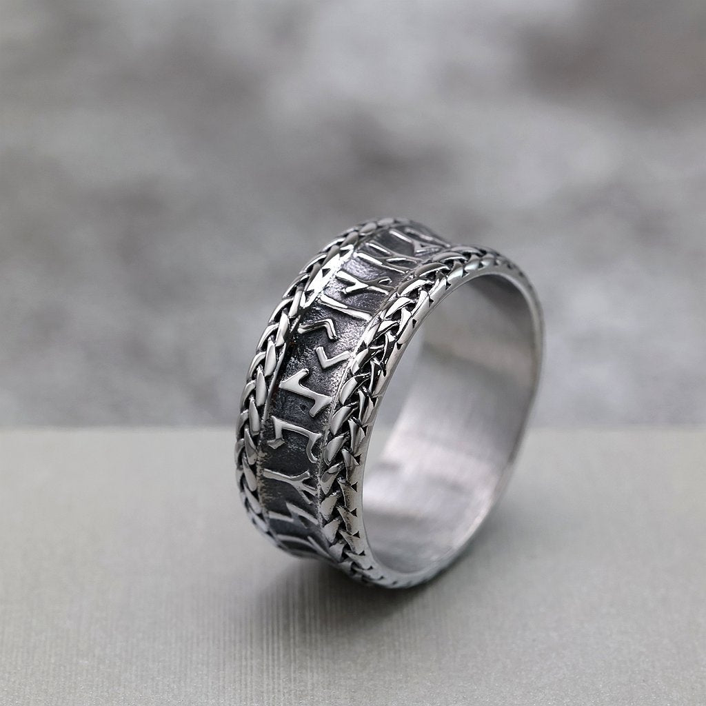 Bague Homme – Force Runique