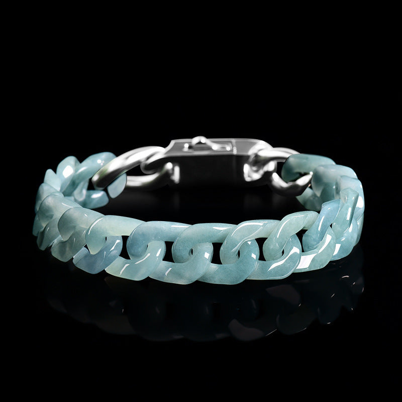 Bracelet Homme Jadeïte – Maître des Éléments