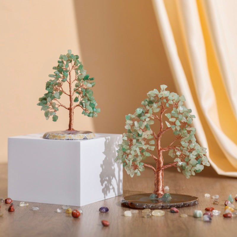 Abondance Naturelle – Arbre de Vie en Aventurine
