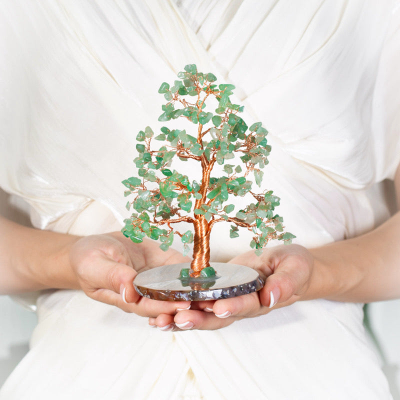 Abondance Naturelle – Arbre de Vie en Aventurine