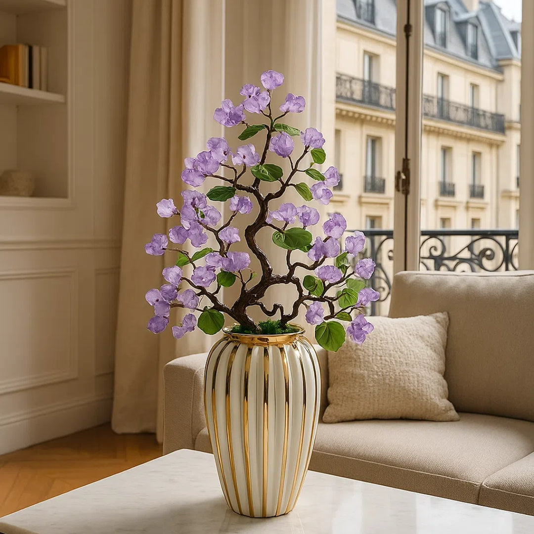 Arbre de Vie Améthyste – Racines de Sérénité