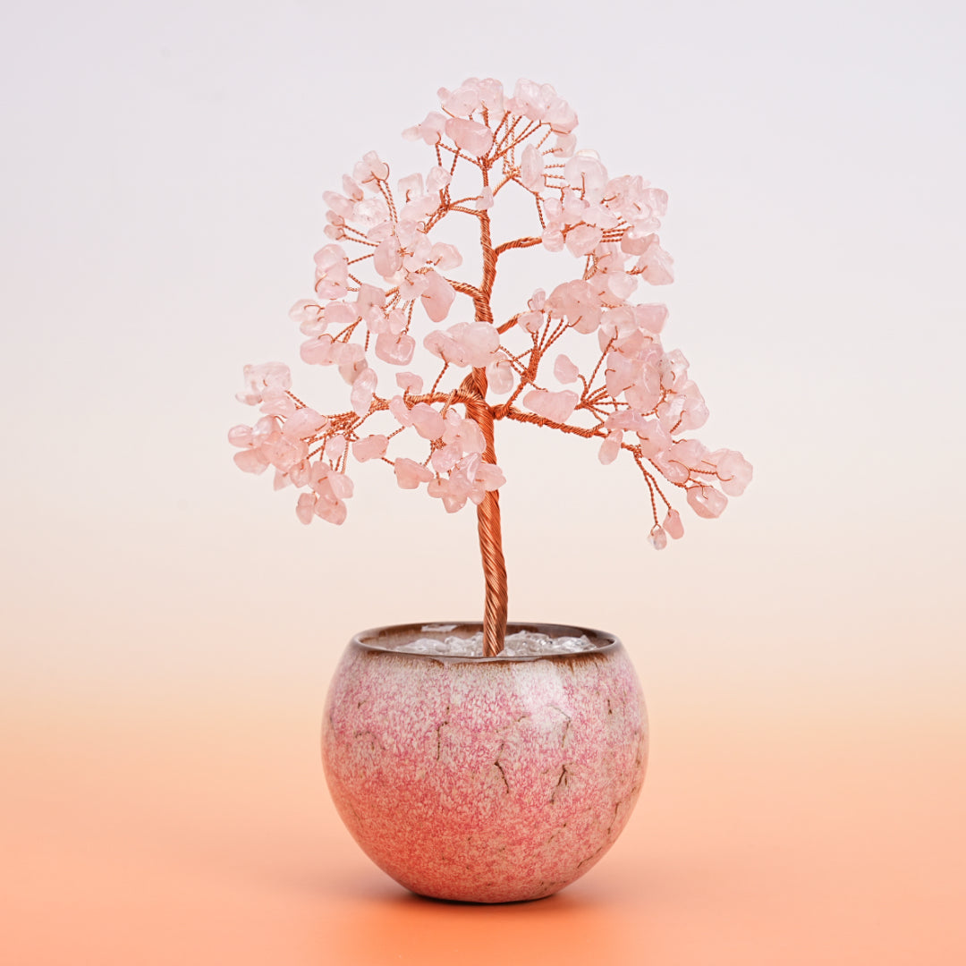 Arbre de Vie en Pierres Naturelles - Équilibre Sacré