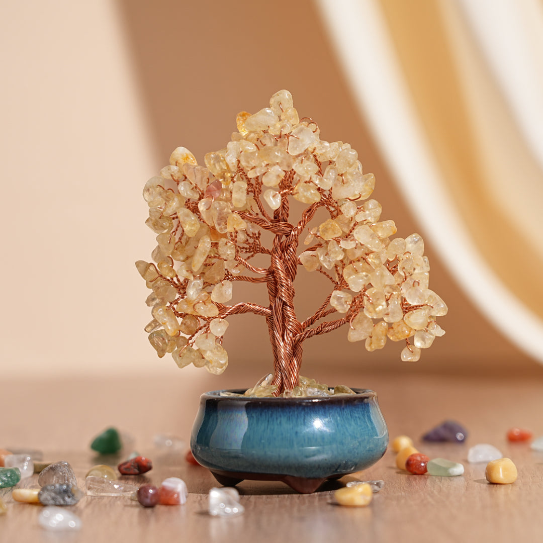 Arbre de Vie en Pierres Naturelles – Éveil Merveilleux