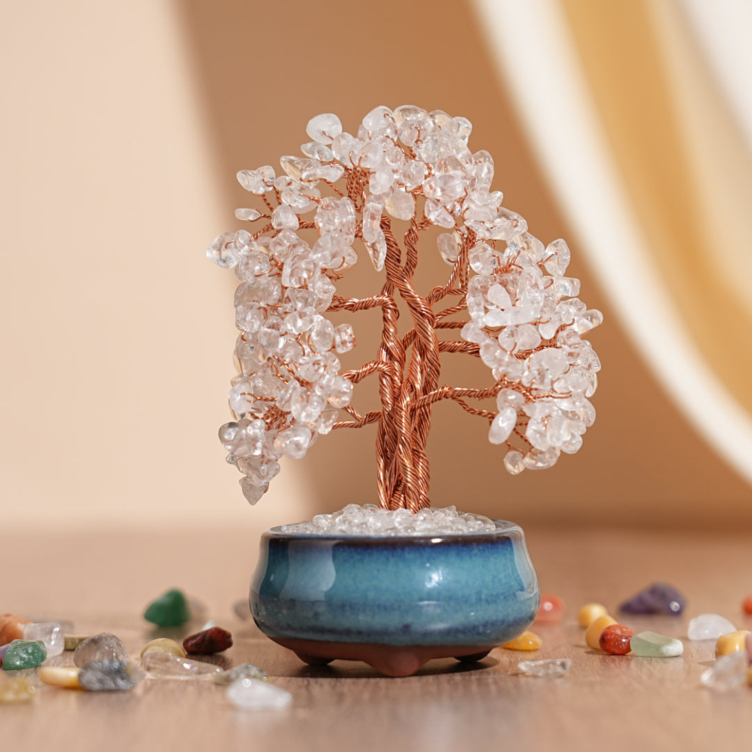 Arbre de Vie en Pierres Naturelles – Éveil Merveilleux