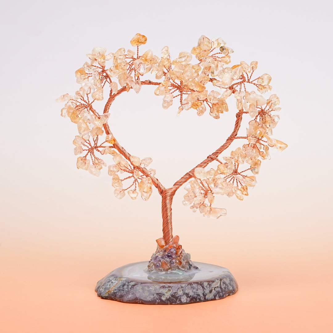 Arbre de Vie en Pierres Naturelles – Harmonie Amoureuse