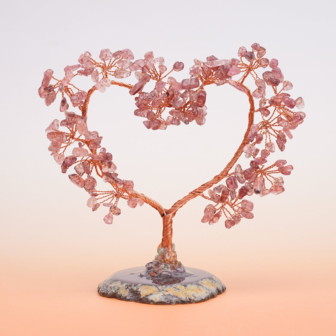 Arbre de Vie en Pierres Naturelles – Harmonie Amoureuse