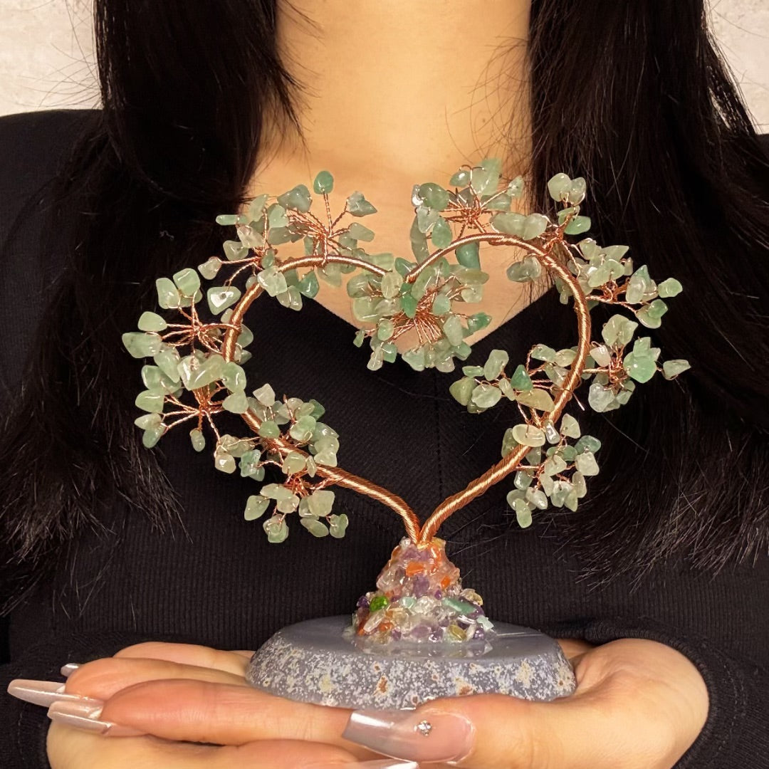 Arbre de Vie en Pierres Naturelles – Harmonie Amoureuse