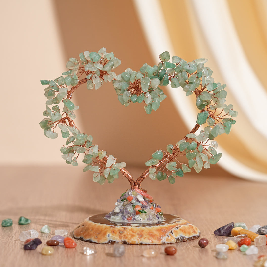 Arbre de Vie en Pierres Naturelles – Harmonie Amoureuse