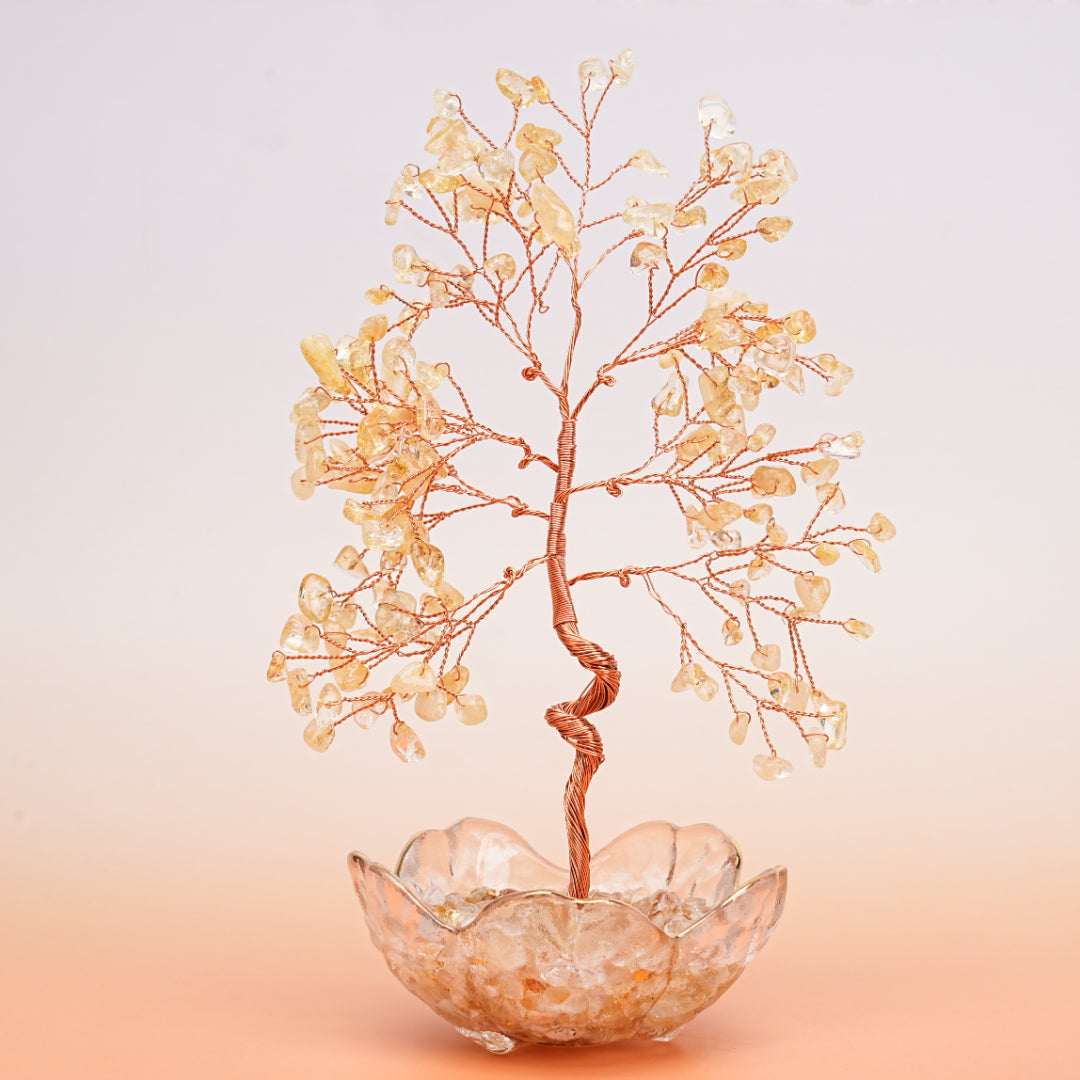 Arbre de Vie en Pierres Naturelles – Joyau Cristallin
