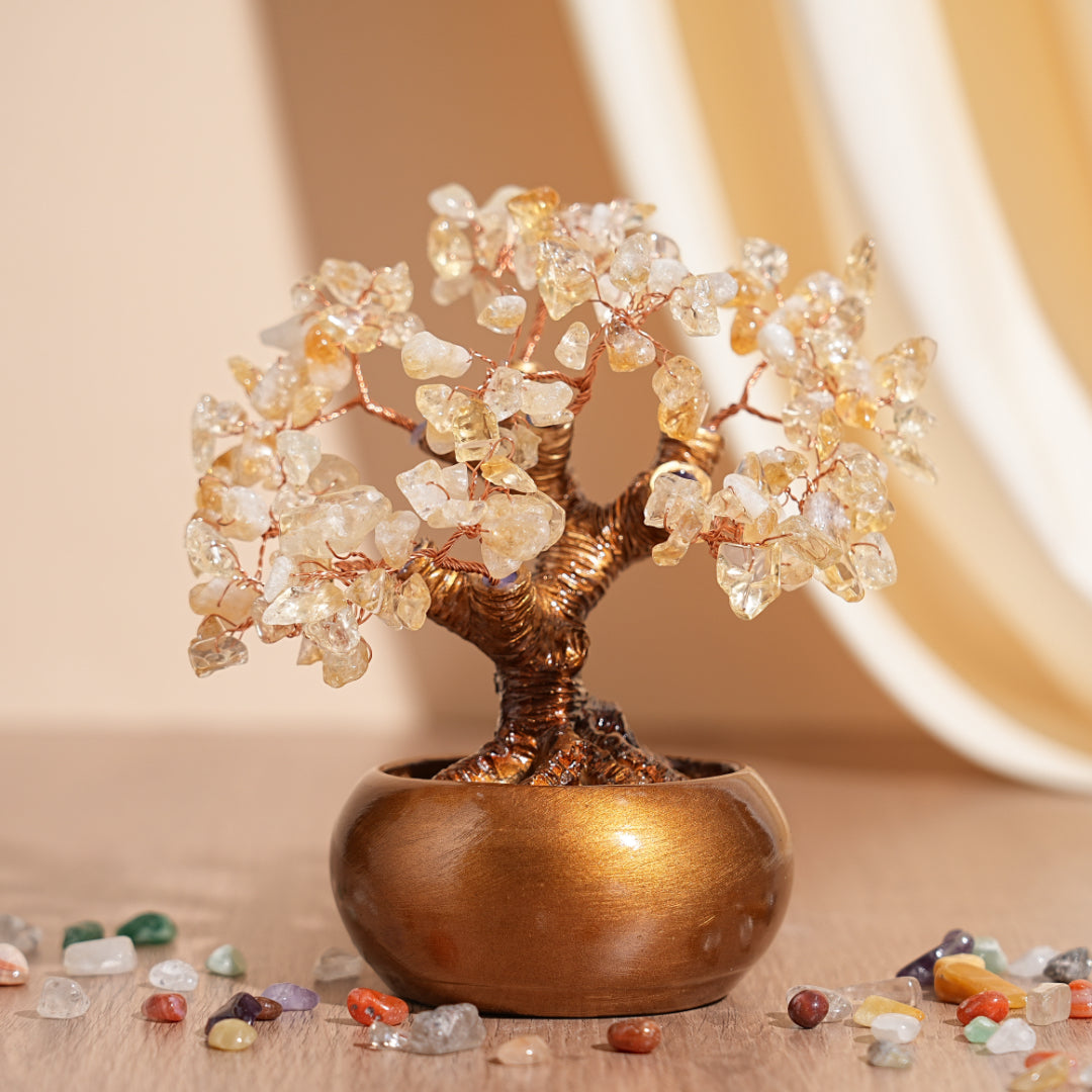 Arbre de Vie en Pierres Naturelles – Trésor Énergétique