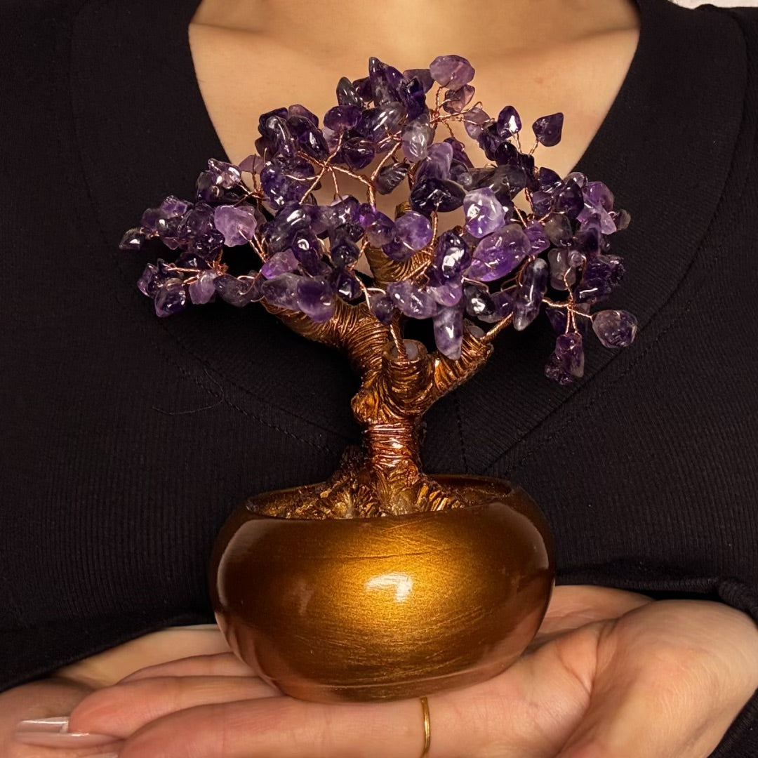 Arbre de Vie en Pierres Naturelles – Trésor Énergétique