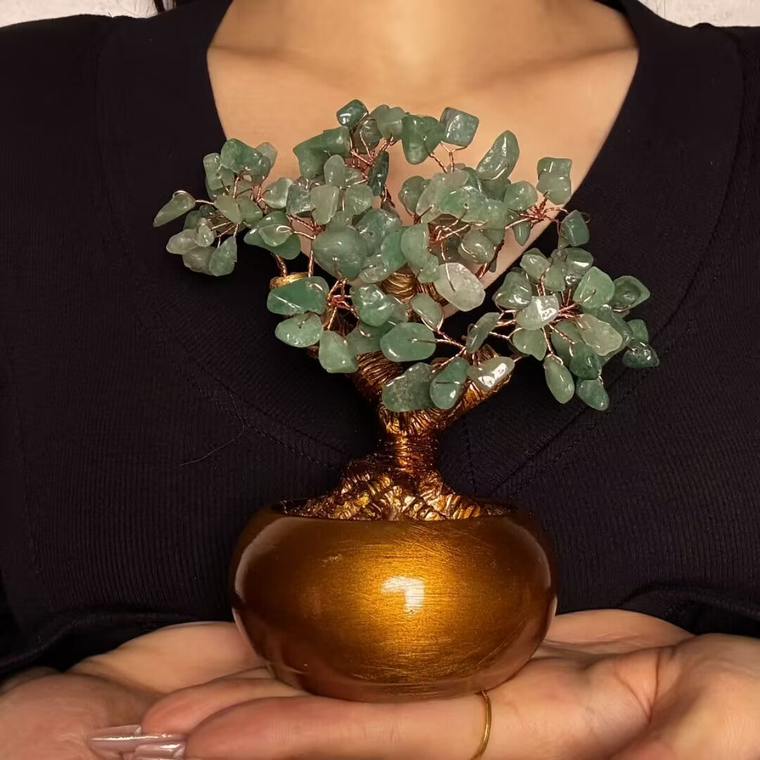 Arbre de Vie en Pierres Naturelles – Trésor Énergétique