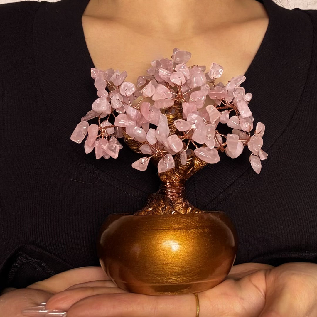 Arbre de Vie en Pierres Naturelles – Trésor Énergétique