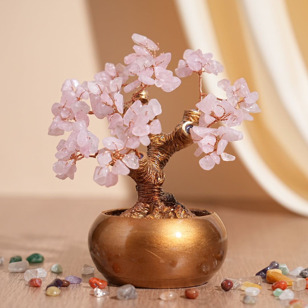 Arbre de Vie en Pierres Naturelles – Trésor Énergétique