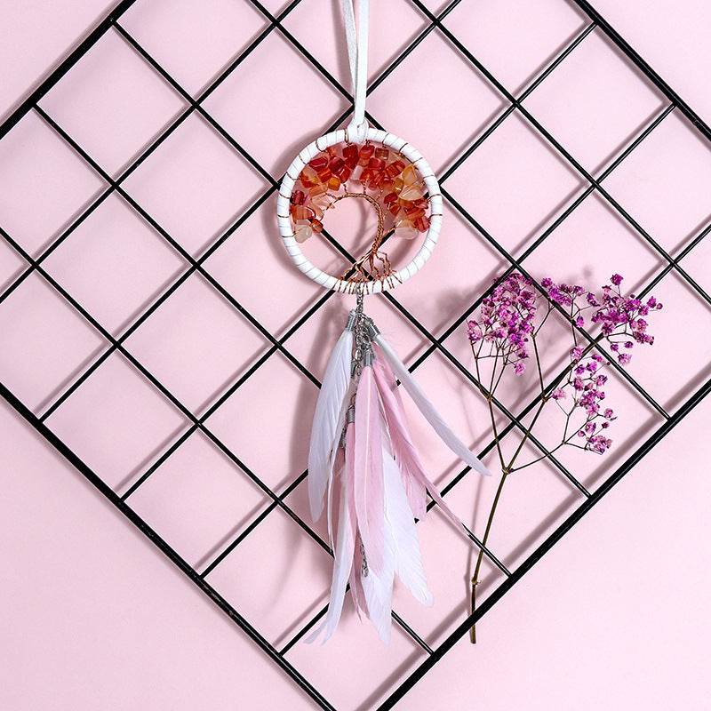 Mini Dreamcatcher 'Good Luck Charm' for Car Moment Ici