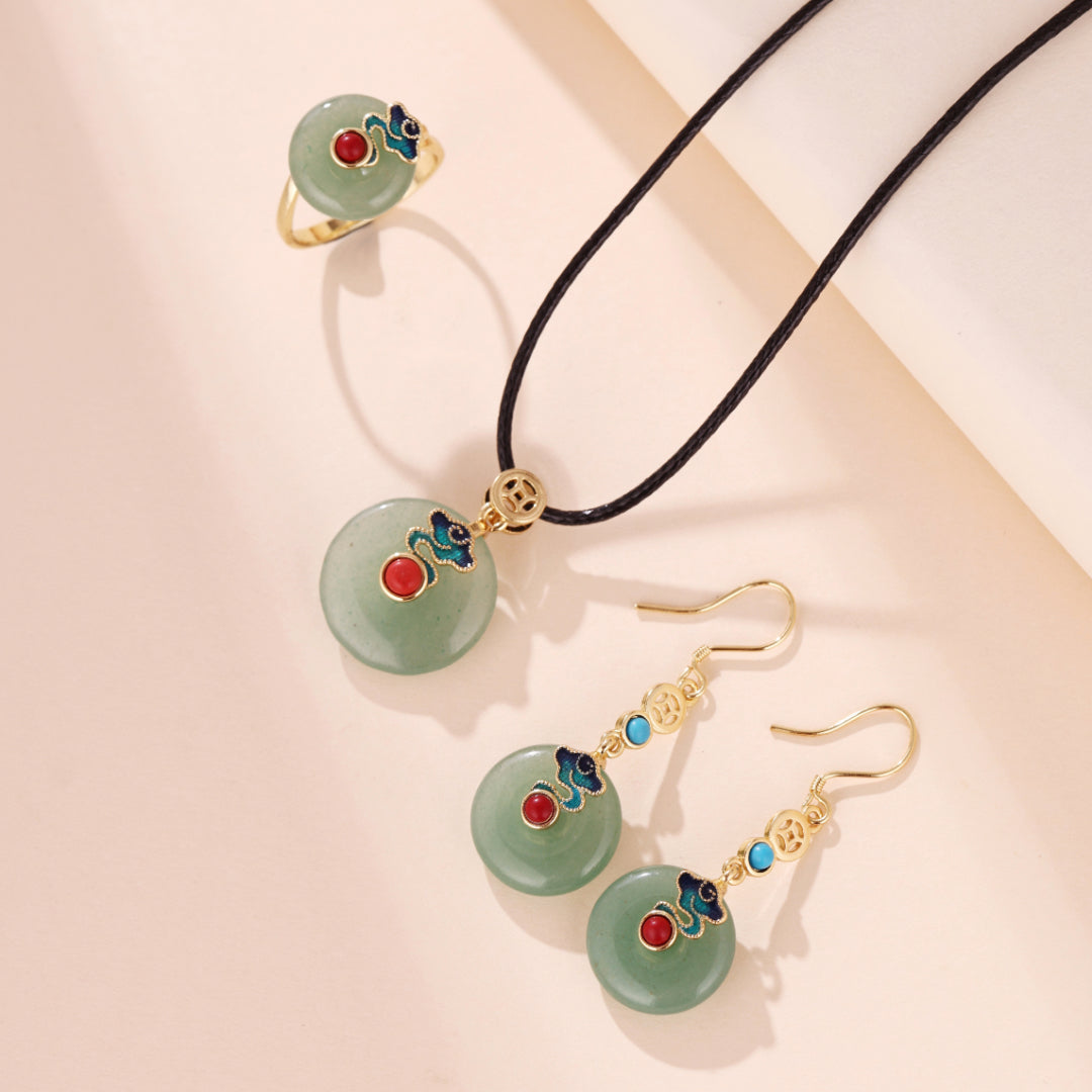 Bague Aventurine – Nuage Céleste