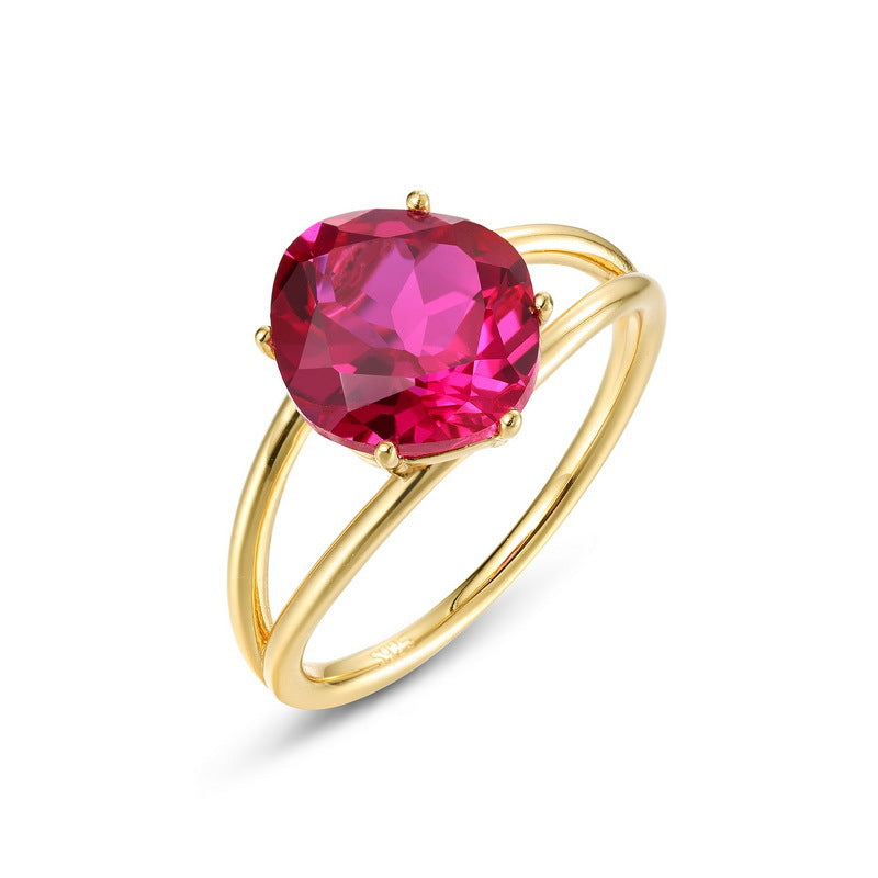 Cornaline Ring – Life Essence, Gold Plated Silver