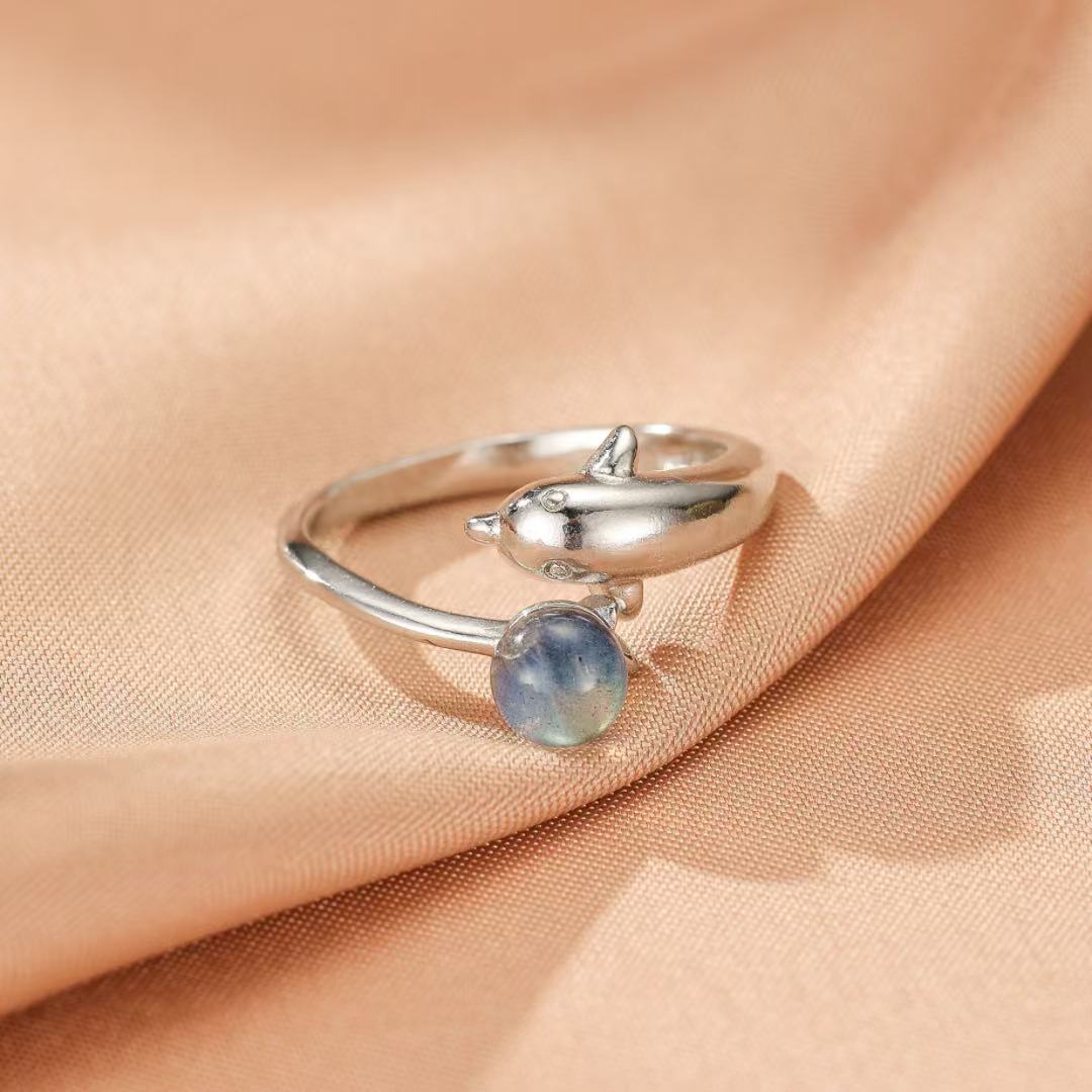 Bague Labradorite – Esprit Dauphin