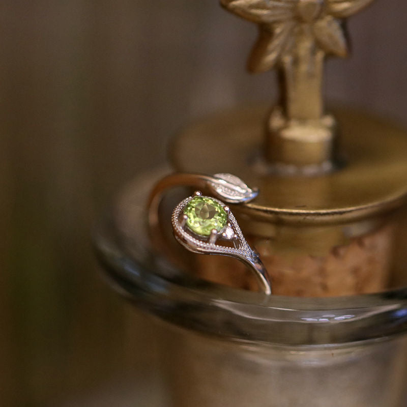 Bague Péridot – Apaisement de Nature