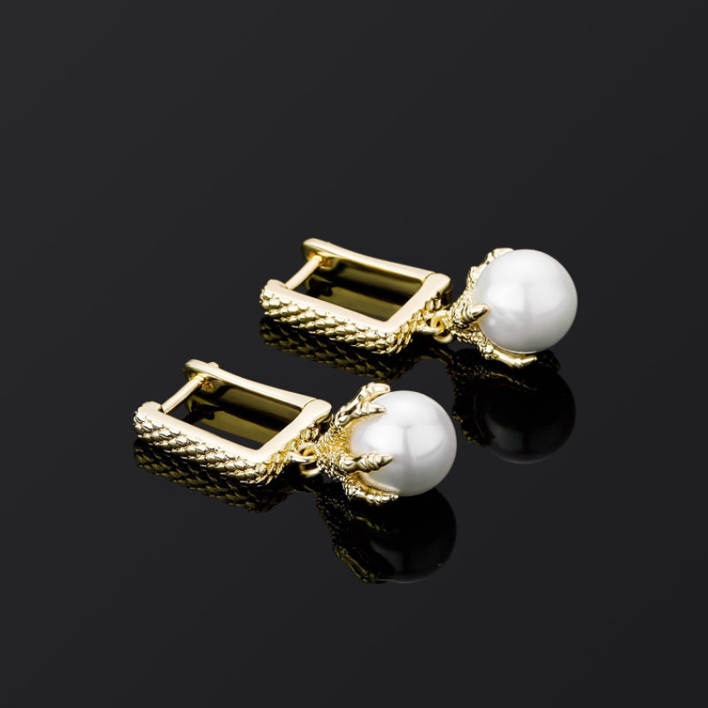 Boucles d'Oreilles Homme Nacre – Héritage Royal