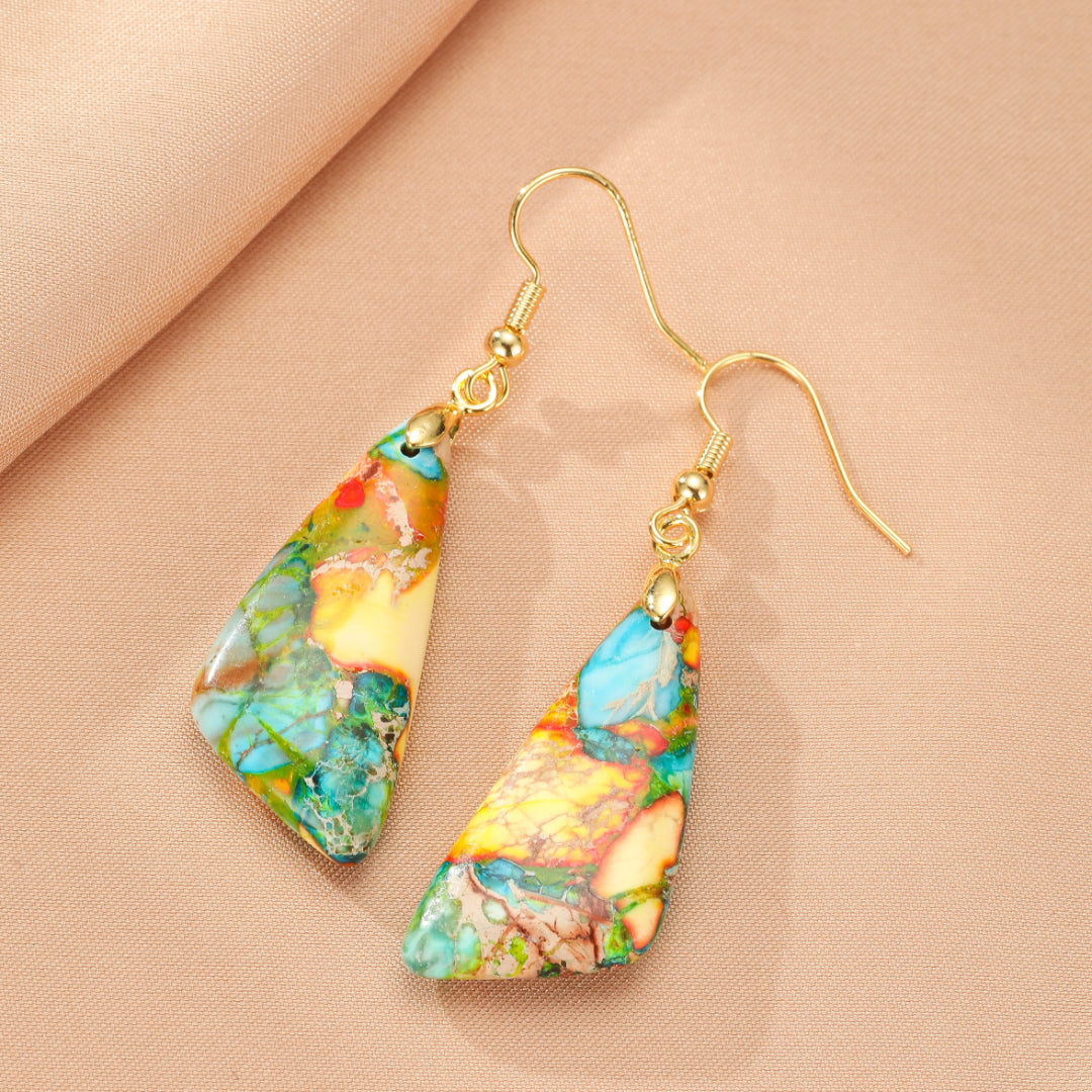 Jasper Earrings – Divine Creation