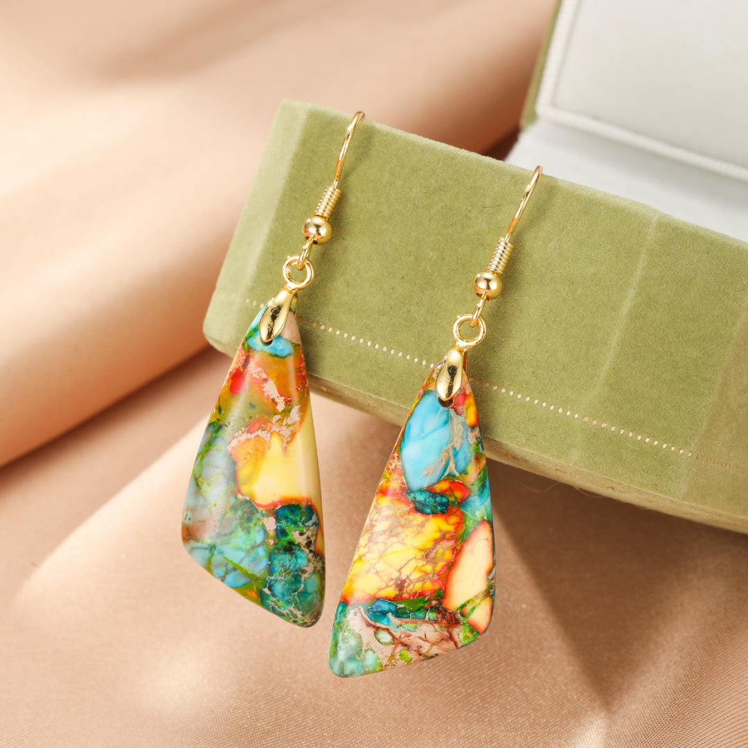 Jasper Earrings – Divine Creation