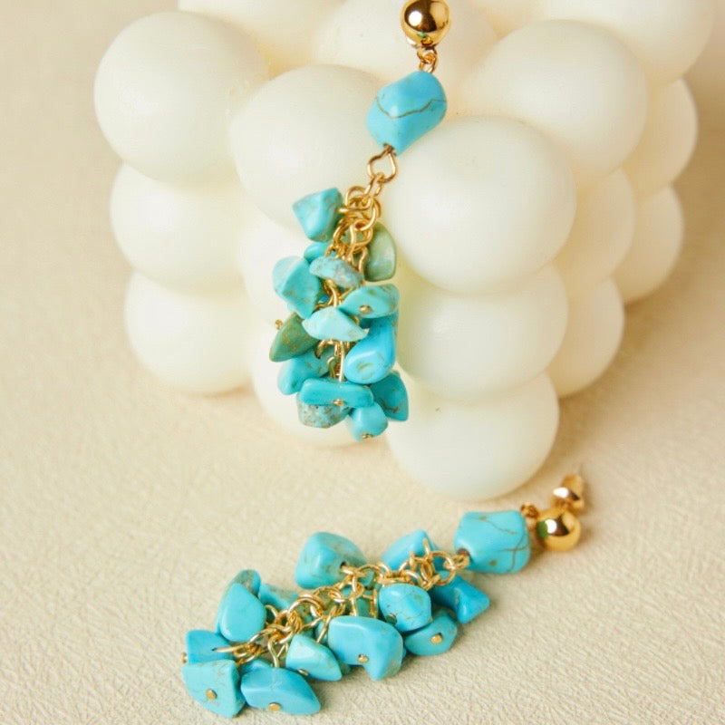 Turquoise Earrings – Sunny Sparkle