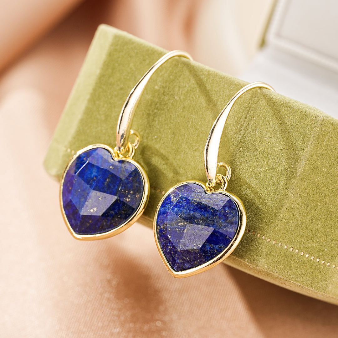 Amazonite/Lapis Lazuli Earrings – Radiant Softness