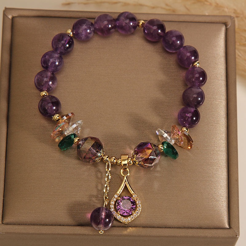 Bracelet Améthyste – Éclat Purifiant
