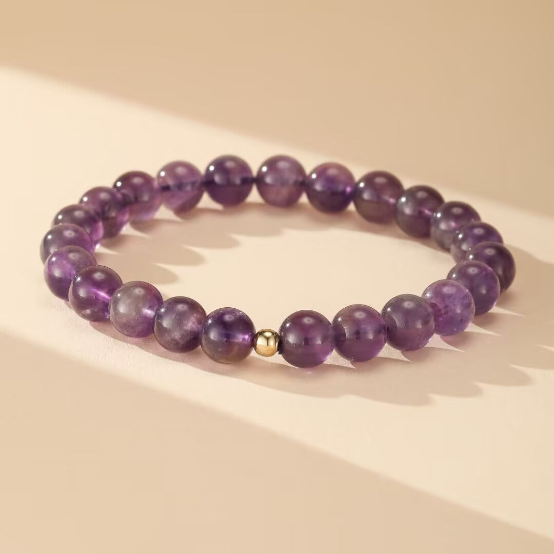 Bracelet Améthyste – Vibrations Pures, Argent 925