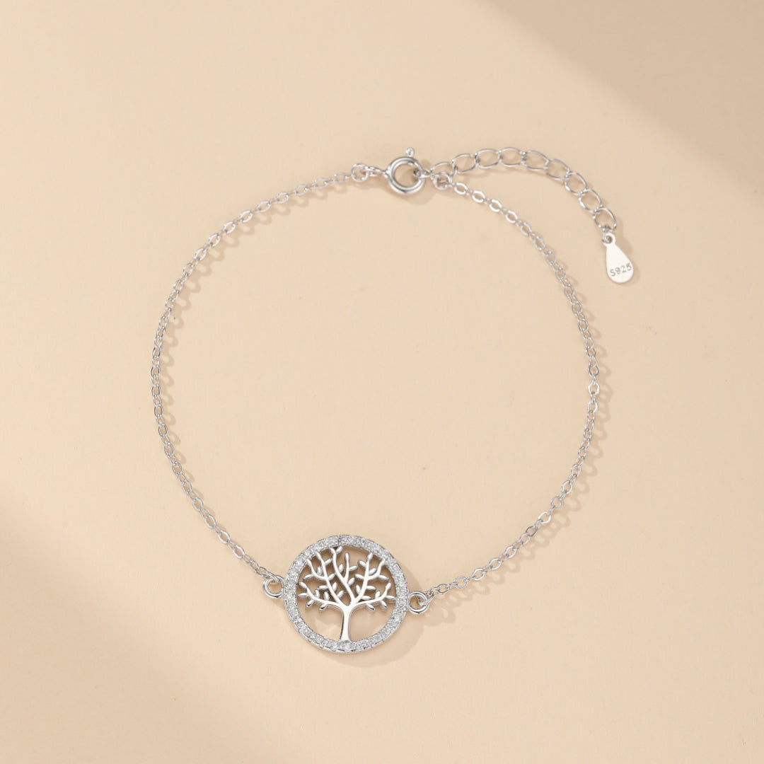 Bracelet Arbre de Vie – Vitalité, Argent 925