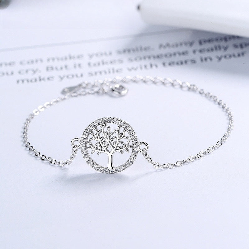 Bracelet Arbre de Vie – Vitalité, Argent 925