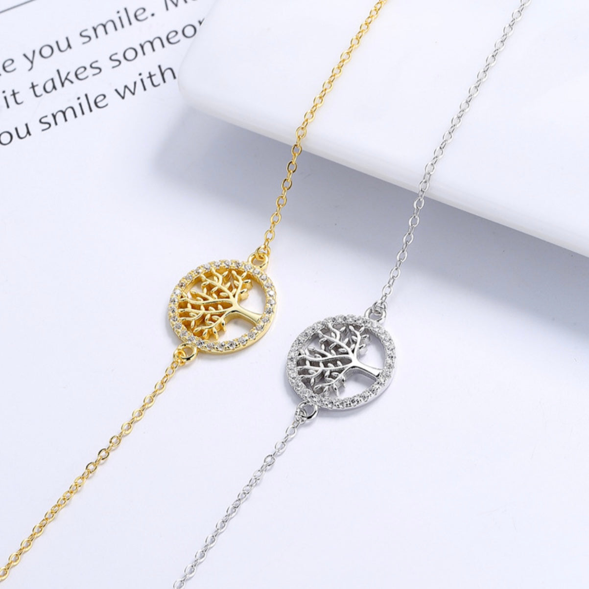 Bracelet Arbre de Vie – Vitalité, Argent 925