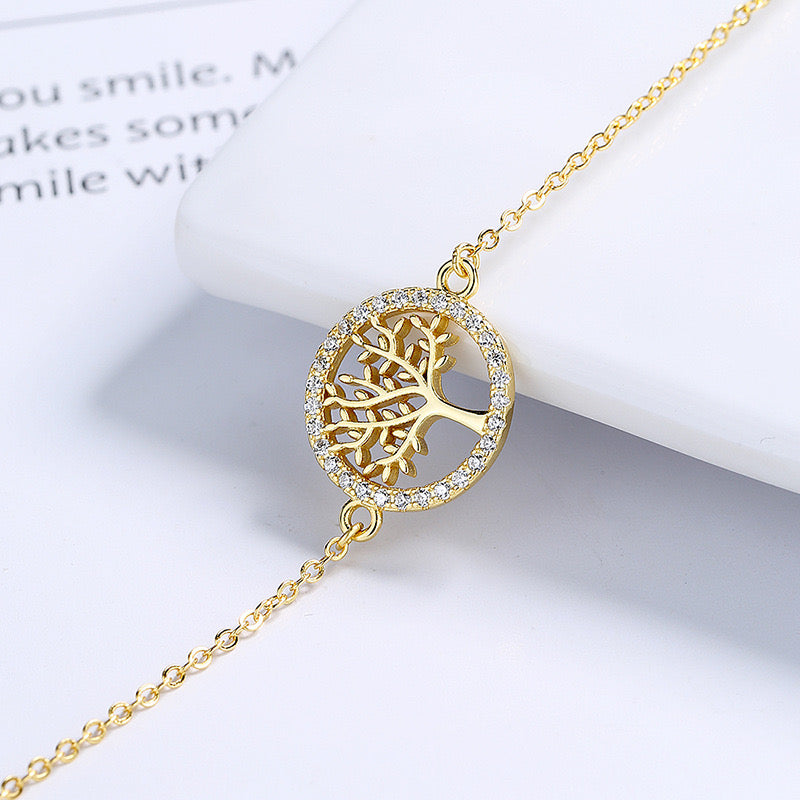 Bracelet Arbre de Vie – Vitalité, Argent 925