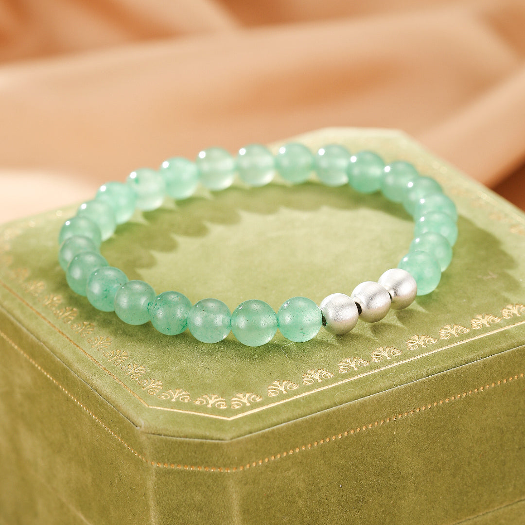 Bijoux-Bracelet Aventurine – Énergie Harmonieuse