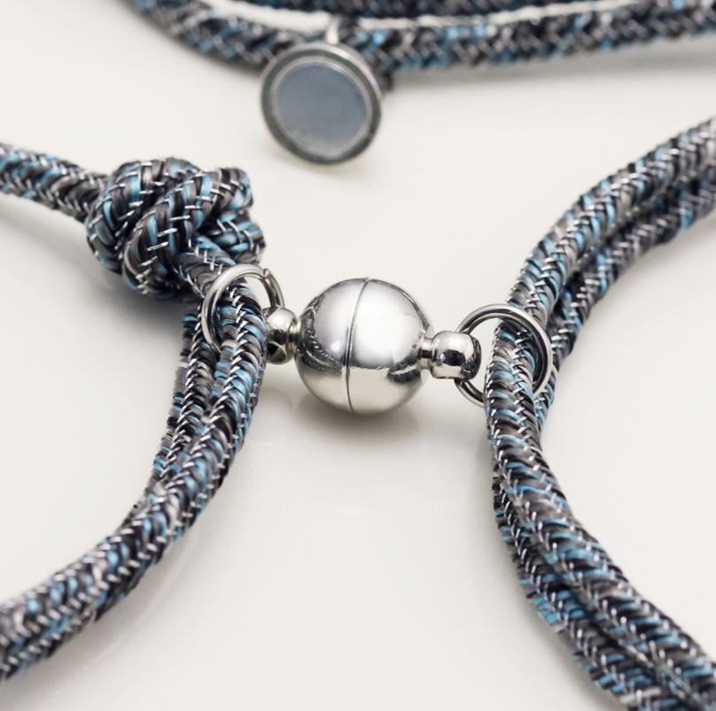 Bracelet Couple Personnalisé avec Prénom – Amour