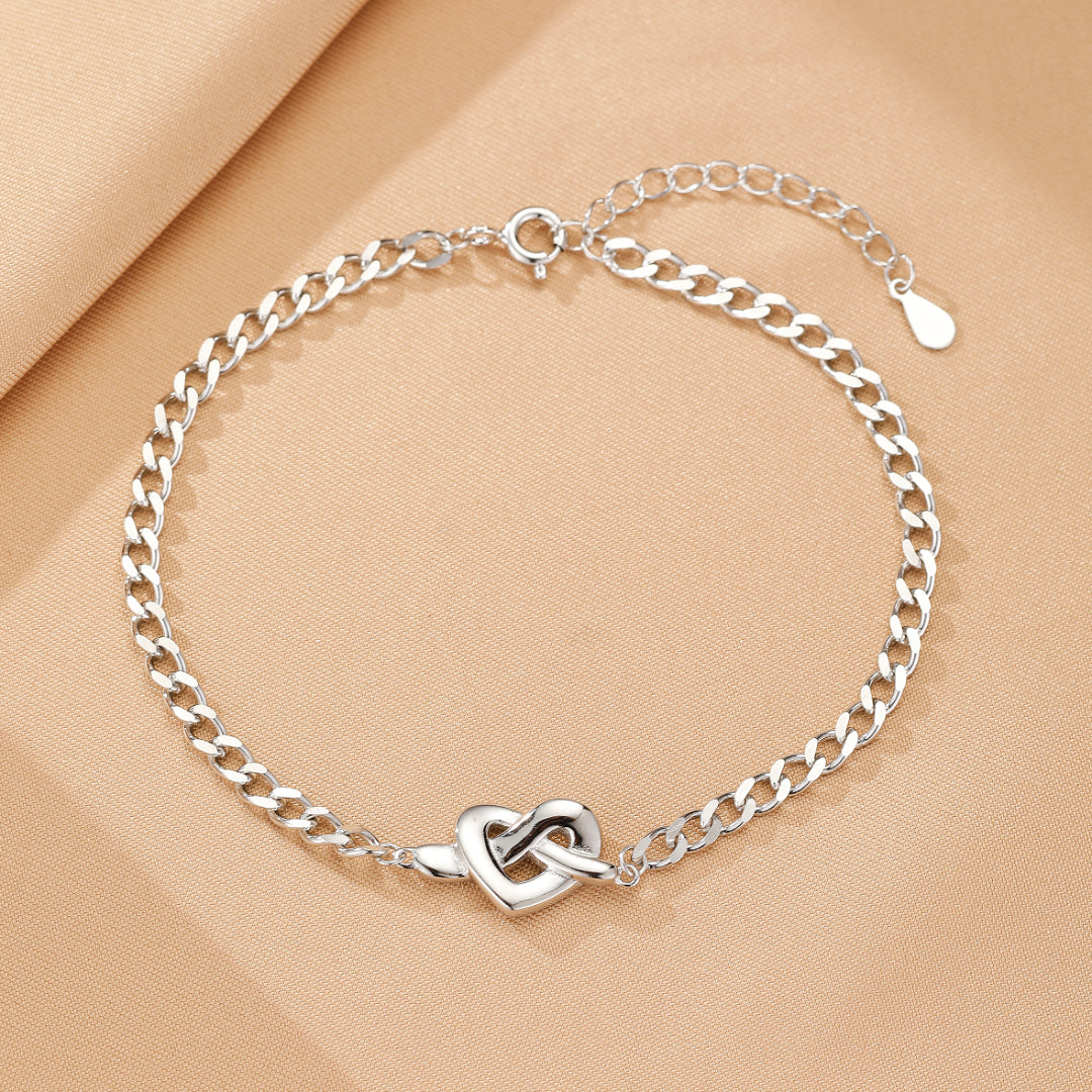 Bracelet Couple  Promesse Infinie Argent