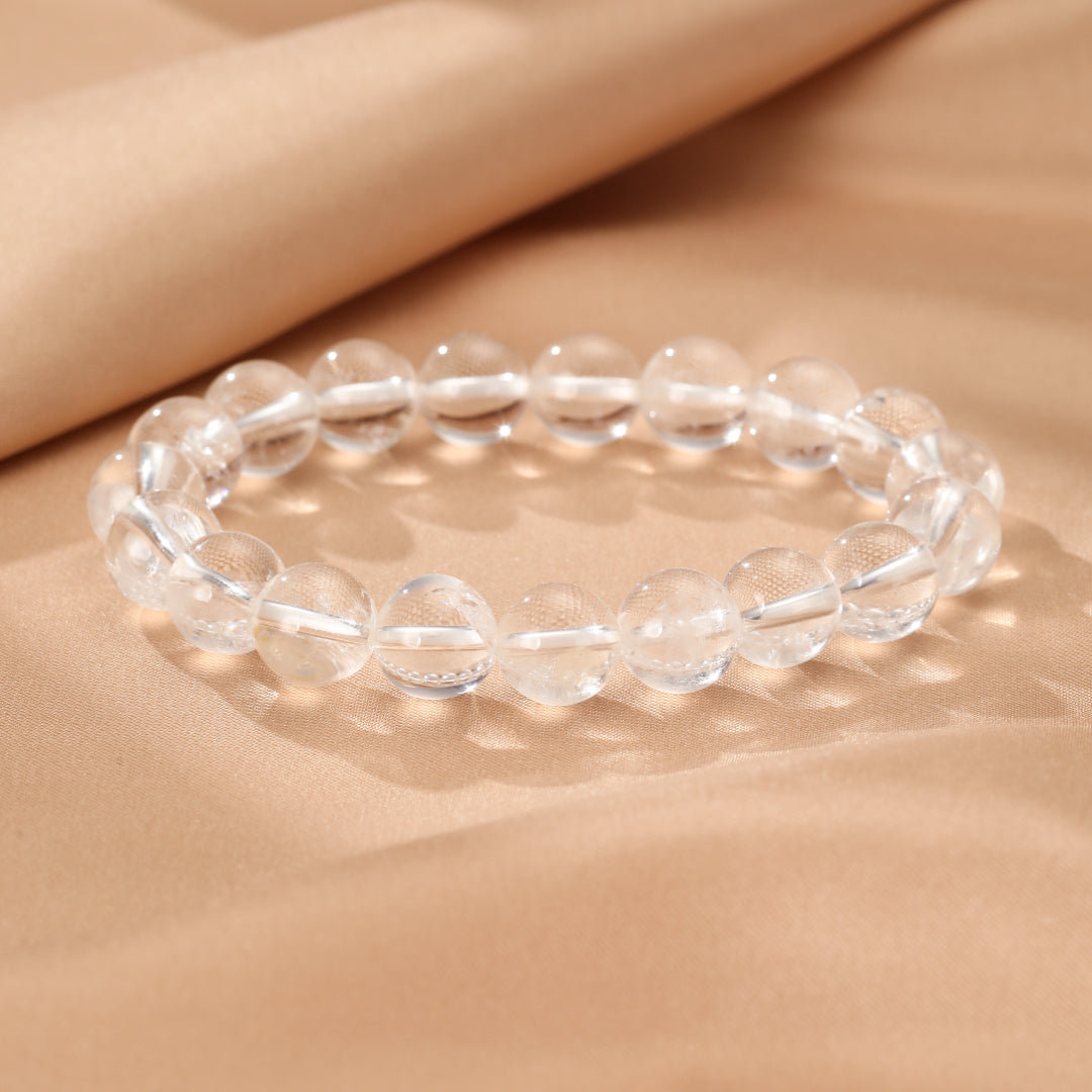 Rock Crystal Bracelet – Celestial Clarity