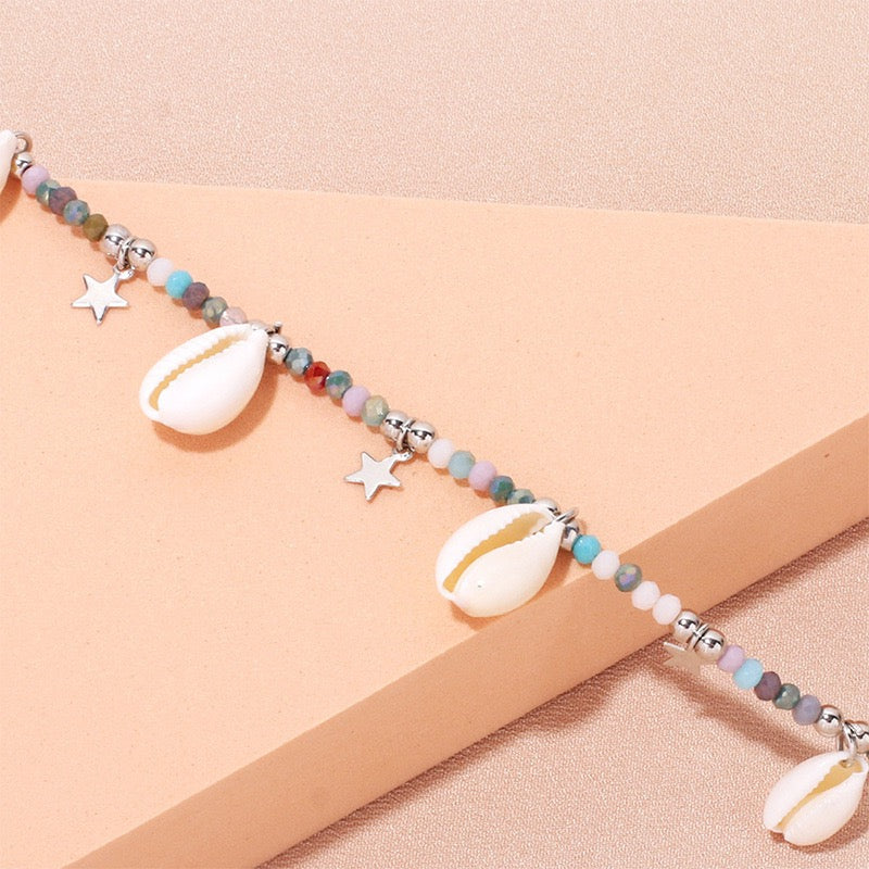 Bracelet de Cheville Coquillage – Rêve Marin