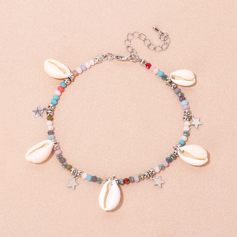 Bracelet de Cheville Coquillage – Rêve Marin