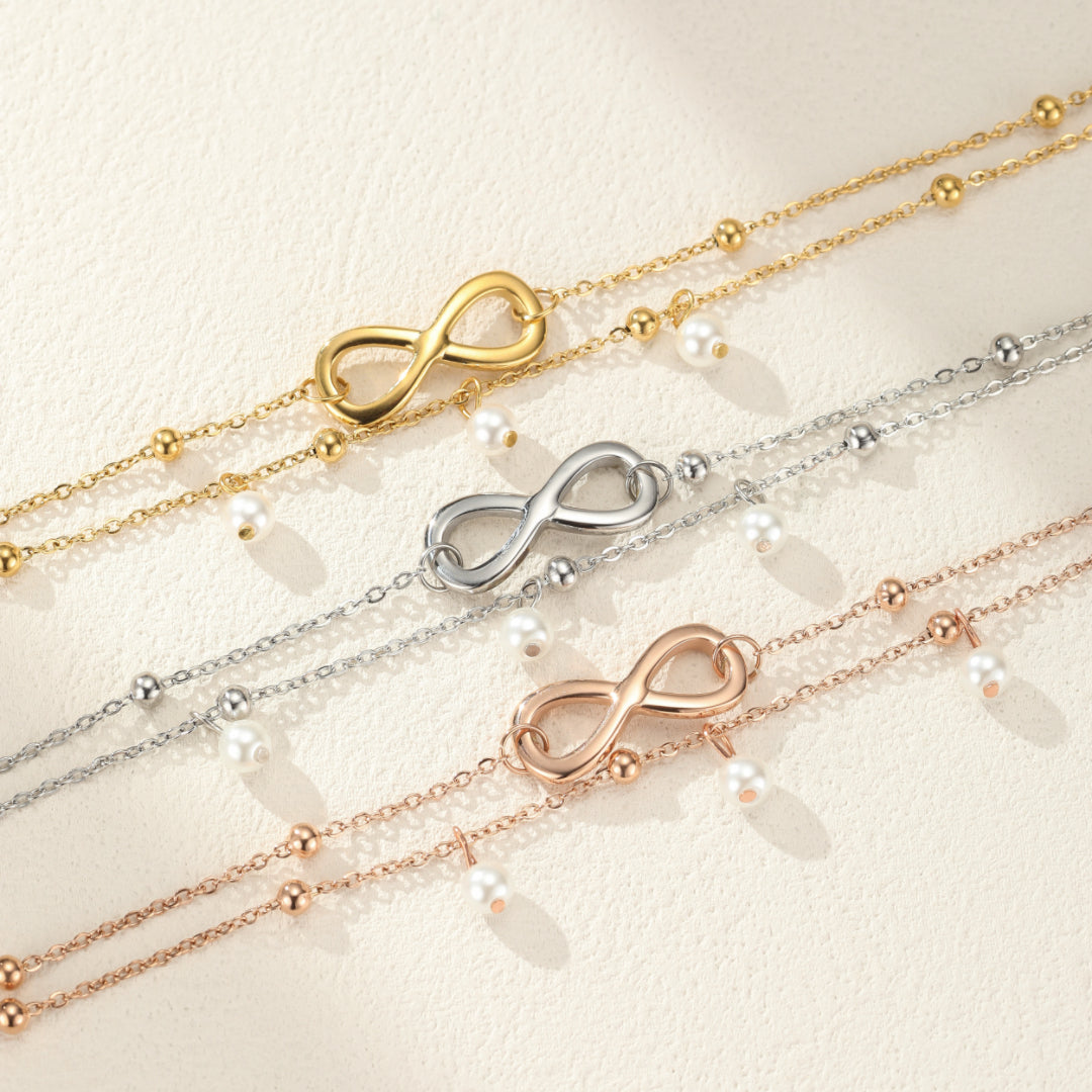 Bracelet De Cheville Perle – Élégance Intemporelle