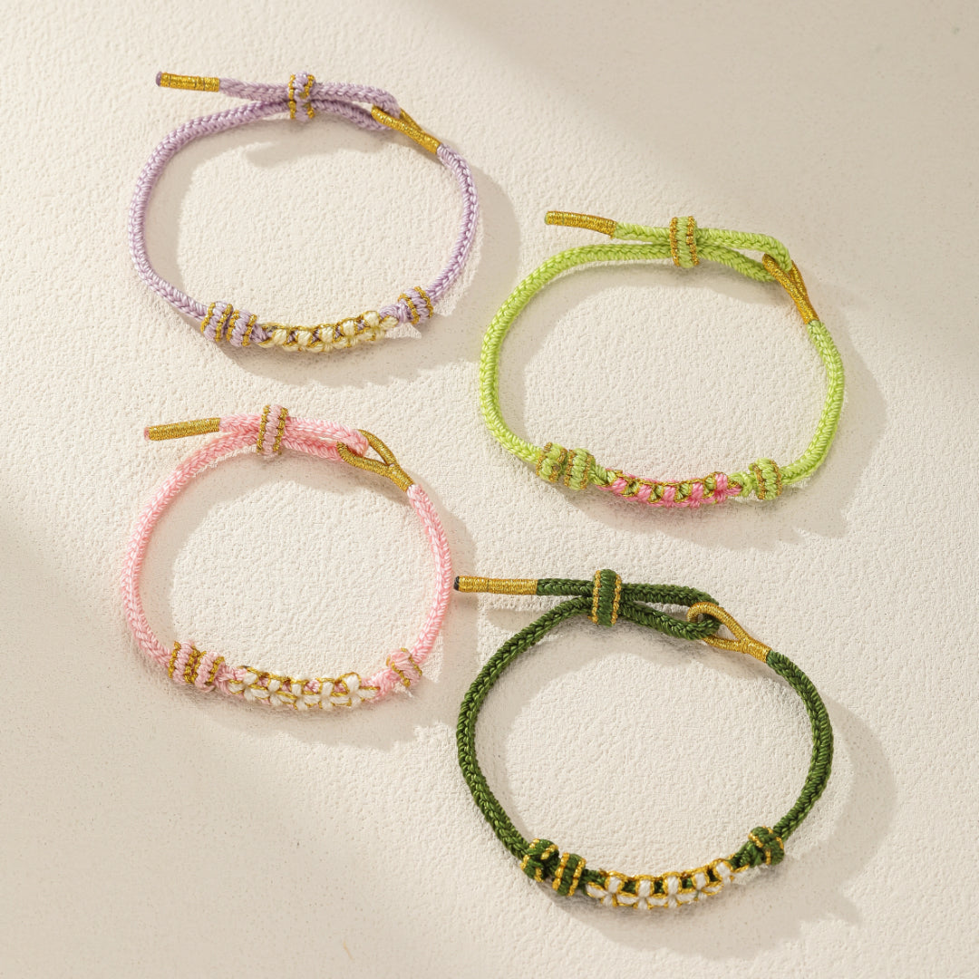 Braided Child Bracelet – Colorful Threads