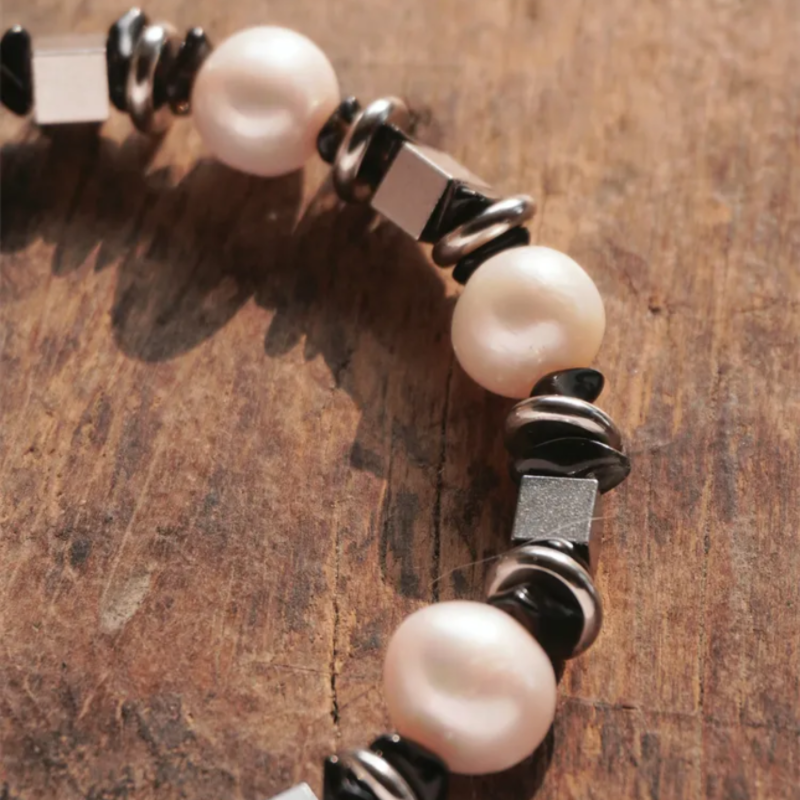 Bracelet Homme Perle – Force Naturelle